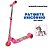 Patinete Infantil 3 Rodas Feminino Dobrável Articulado - Imagem 2