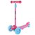 Patinete Infantil 3 Rodas Ajustável Dobrável Menina Menino - Imagem 5
