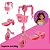 Patinete Infantil Princesas 3 Rodas Led Musica Menino Menina - Imagem 4