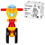 Totokross Motoca Vermelha 4 Rodas Sem Pedal - Imagem 2