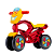 Totokross Motoca Vermelha 4 Rodas Sem Pedal - Imagem 1