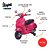 Luz Som Moto Elétrica Infantil Lambreta Vespa Scooter - Imagem 2