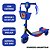 Patinete Infantil 3 Rodas Cestinha Luz Led Menino Menina - Imagem 3