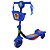 Patinete Infantil 3 Rodas Cestinha Luz Led Menino Menina - Imagem 5