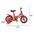 Bike Infantil Aro 12 Vermelho Rodinhas Apoio Menino Menina - Imagem 4