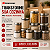 Pote de Vidro Hermético Redondo 800ml com Tampa Inox Vedação Silicone Porta Mantimentos Cozinha - Imagem 5