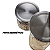 Conjunto 4 Potes Herméticos Vidro Tampa Inox Alimentos - Imagem 4