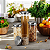 Conjunto 4 Potes Herméticos Vidro Tampa Inox Alimentos - Imagem 2