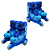 Patins Tri Line Kt19ap Azul – Kit Completo 30-33 - Imagem 2