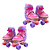 Kit Patins Kp2230 Rosa E Lilás – Tamanho 30 Ao 33 - Imagem 2