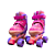 Kit Patins Kp2230 Rosa E Lilás – Tamanho 30 Ao 33 - Imagem 1