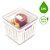 Organizador Elegance P 2,8l - Alto Quadrado Com Cesta - Imagem 2