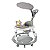 Andador Infantil Musical Menino Menina Premium Cinza - Imagem 1