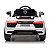 Carro Elétrico Infantil Audi R8 12v Controle Remoto Branco - Imagem 5