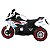 Moto Elétrica Infantil RR 1000 Branca - Unitoys - Imagem 4