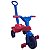 Triciclo Motoca Jet Spider Com Empurrador e Adesivos Kepler - Imagem 1