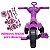 Triciclo Motoca Jet Doll com Empurrador e Adesivos Kepler - Imagem 5