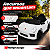 Carro Elétrico Infantil Compact Zippy Toys Branco 6V com Controle Remoto, Faróis, Buzina e Músicas - Imagem 2