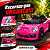 Carro Elétrico Infantil Compact Zippy Toys Rosa 6V com Controle Remoto, Faróis, Buzina e Músicas - Imagem 3
