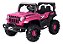 Mini Carro Elétrico Jipe Rosa Off Road 12V - Imagem 1