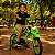 Bicicleta Infantil Motocross Aro 16 Verde Com Rodinhas De Apoio - Imagem 1