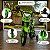 Bicicleta Infantil Motocross Aro 16 Verde Com Rodinhas De Apoio - Imagem 2