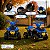 Mini Quadriciclo Elétrico Infantil Adventure 6v Azul Com Led Unitoys - Imagem 2