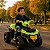 Mini Quadriciclo Elétrico Infantil 6v Verde Adventure Com Led E Som Unitoys - Imagem 1