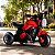 Mini Moto Eletrica Infantil 6v Zippy Toys Recarregavel - Imagem 1