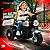 Mini Moto Eletrica Infatil 6v Zippy Toys Mini Harley - Imagem 3