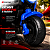 Mini Moto Eletrica Infantil 6v Zippy Toys Recarregavel Led - Imagem 4