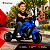 Mini Moto Eletrica Infantil 6v Zippy Toys Recarregavel Led - Imagem 5