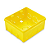 Caixa Embutir Retangular Amarela 4x4 - TRAMONTINA - Imagem 1