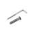 Escapula 6MM + Bucha Nylon Com Aba 6MM Cartela com 100 peças - Sfor - Imagem 2