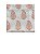 Guardanapo off white estampado em salmão - Imagem 2