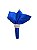 Guardanapo em algodão azul royal - Imagem 1