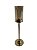 Castiçal dourado 38cm - Imagem 1