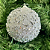 Bola natal decor prata 10 cm com 03 unidades - Imagem 1