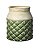 Vaso verde 21x14x14cm - Imagem 1