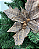 Poinsetia Xadrez Bege 50cm FL437 - Imagem 2