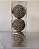 BOLA DECORADA CHAMPANHE 10CM JOGO C/ 3 UND - Imagem 1