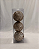 BOLA DECORADA CHAMPANHE10CM COM 3 UN - Imagem 1