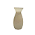 VASO DECOR VIDRO BEGE 15,4cm - Imagem 1