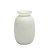 VASO  VIDRO BRANCO 10cm - Imagem 1