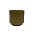 VASO CERAMICA FENDI 12cm - Imagem 1