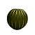 VASO DECOR VIDRO VERDE - Imagem 1