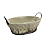 CESTA OVAL DE FERRO 35X28 - Imagem 1