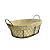 CESTA OVAL DE FERRO - Imagem 1