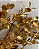 GALHO NATALINO DOURADO 50CM - Imagem 1