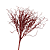 FOLHA GRASS NATAL C/GLITTER X12 VERMELHO - Imagem 1